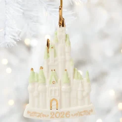 2026 Cinderella Castle Porcelain Ornament