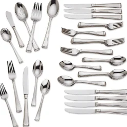 Column 45-Piece Flatware Set