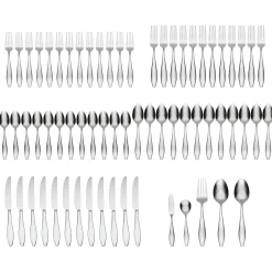 Comet 65-Piece Flatware Set