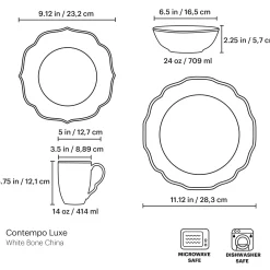 Contempo Luxe Dinner Plate