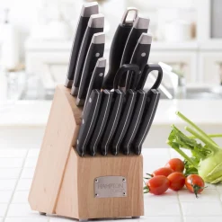 Continental 15-Piece Cutlery Block Set