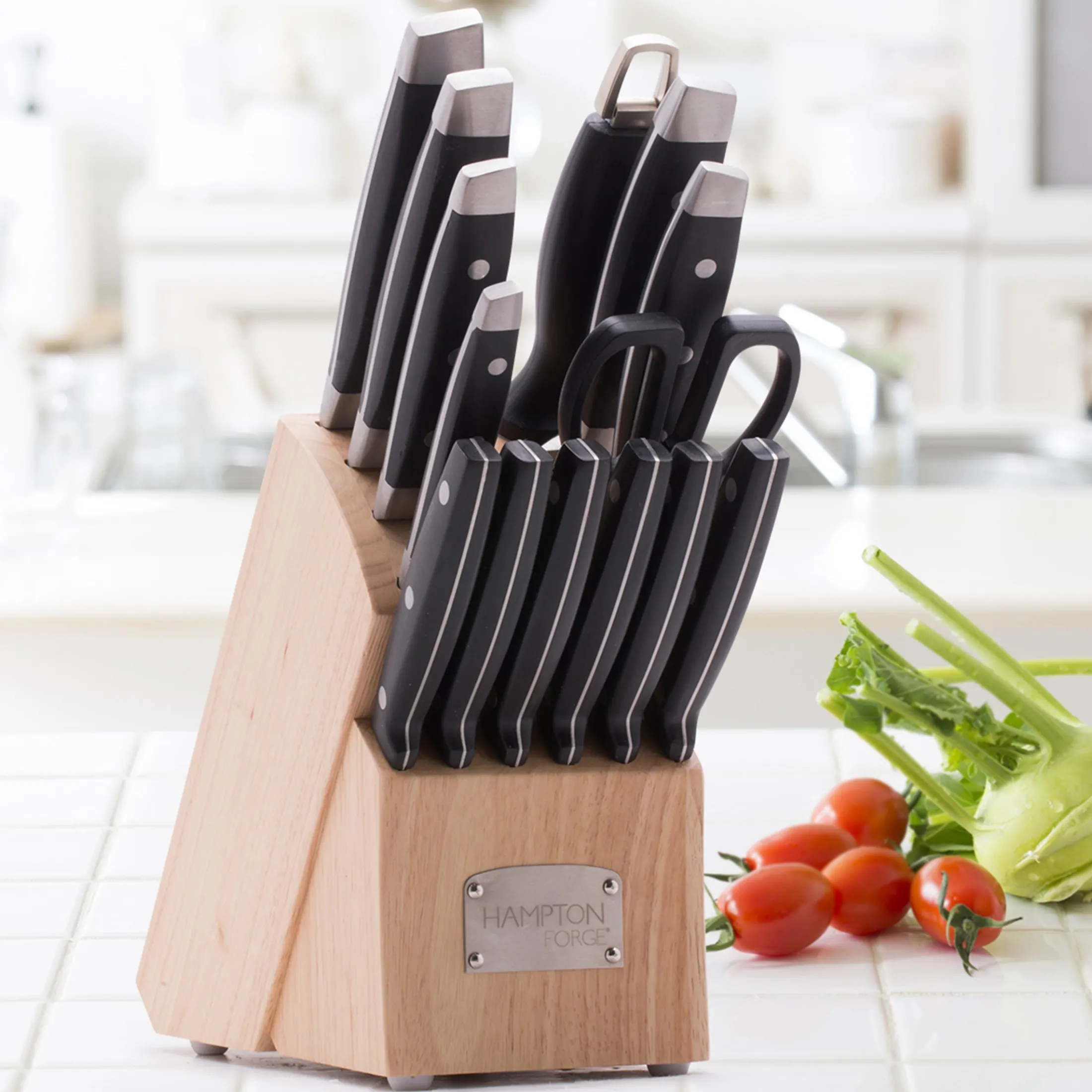 Continental 15-Piece Cutlery Block Set