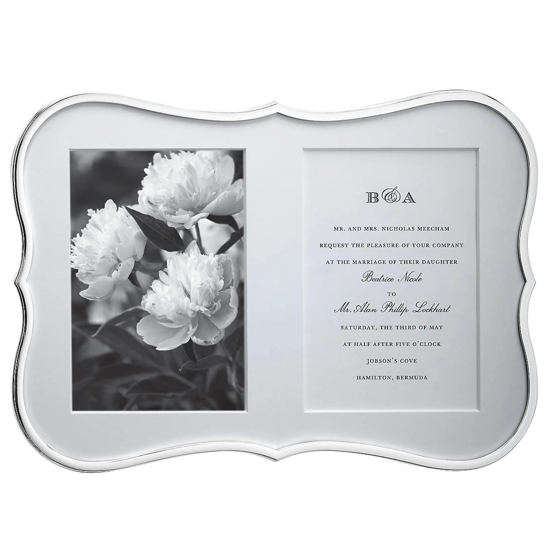 Crown Point Double 5x7 Photo Frame