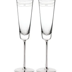 Darling Point Mr. & Mrs. Champagne Flute, Set of 2