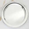 Derby Silverplate Round Tray