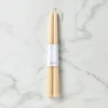 Dipped Parchment 12" Taper Candle, Set of 2