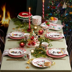 Disney Holiday 12-Piece Dessert Set