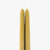 Dripless Chartreuse 12" Taper Candles, Set of 2