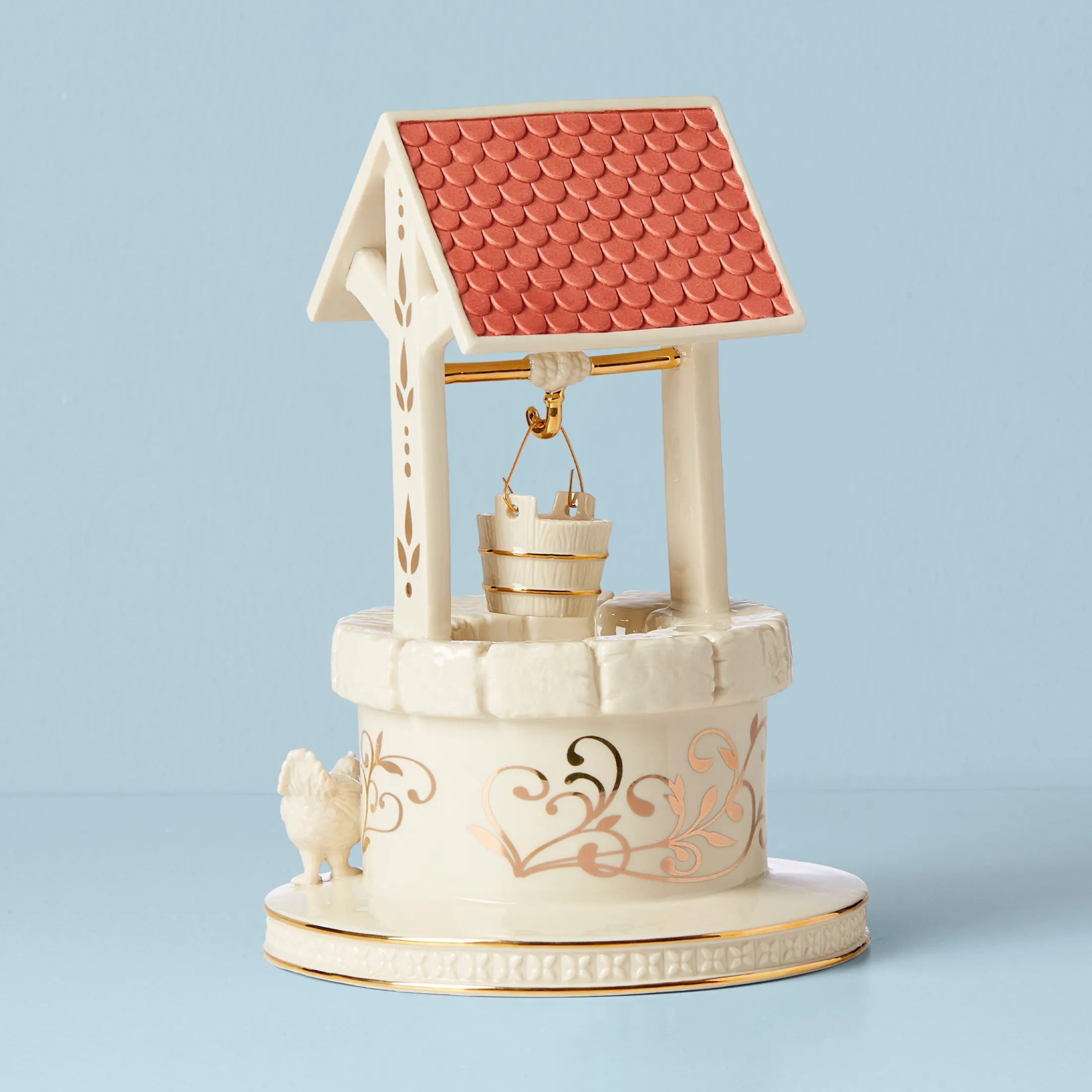 First Blessing Nativity Water Well Figurine