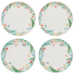 First Blooms Accent Plates, Set of 4