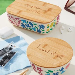 Floral Fields 2-Piece Container Set