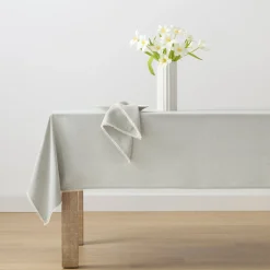 French Perle Dove Grey 60x84 Tablecloth