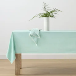 French Perle Ice Blue 60x84 Tablecloth