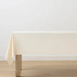 French Perle Natural 60x84 Tablecloth