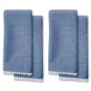 French Perle Periwinkle 19x19 Napkins, Set of 4