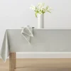 French Perle Solid Dove Grey 60x120 Tablecloth