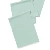 French Perle Solid Ice Blue 14x90 Table Runner