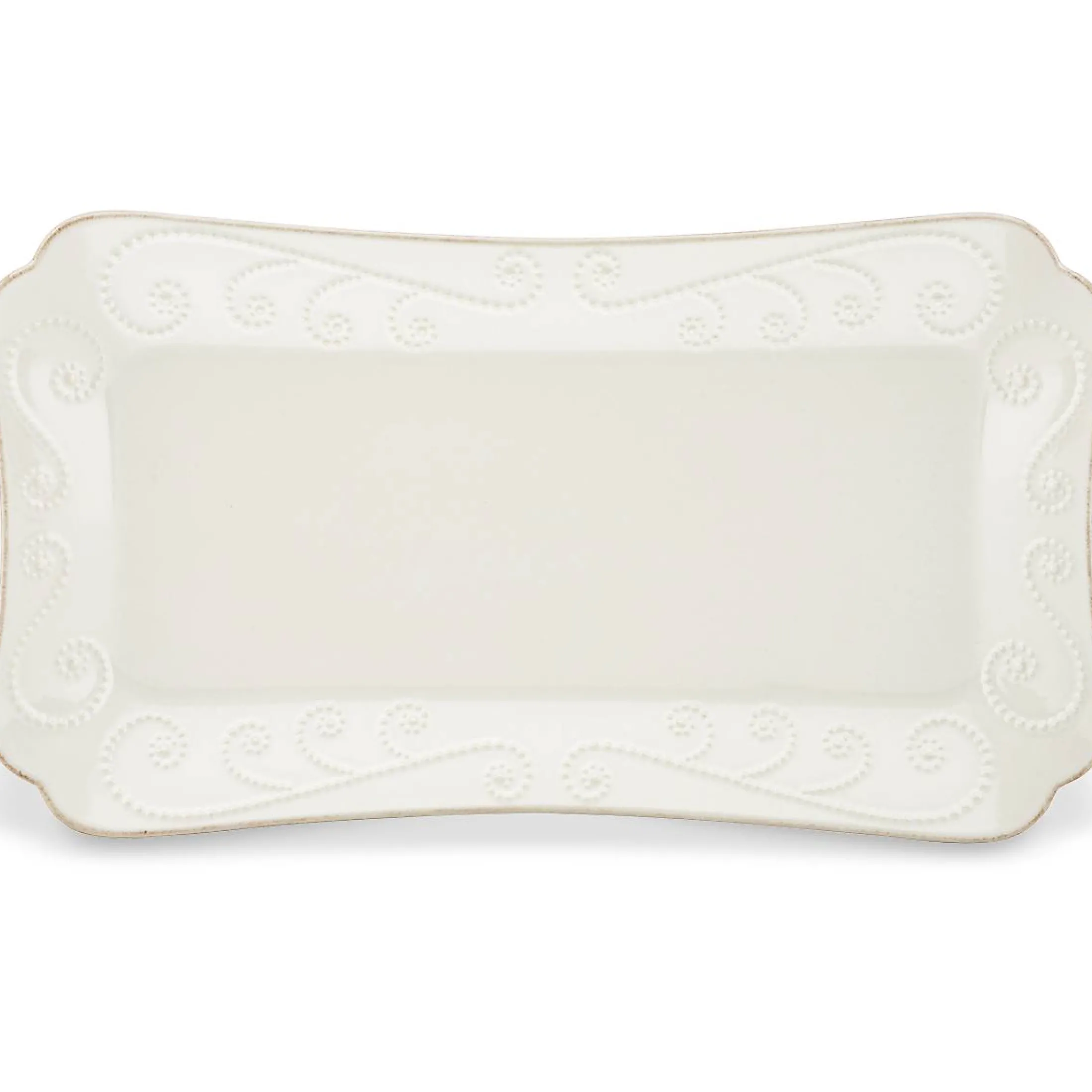French Perle White Hors d'Oeuvres Tray