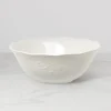 French Perle White Large Serving Bowl