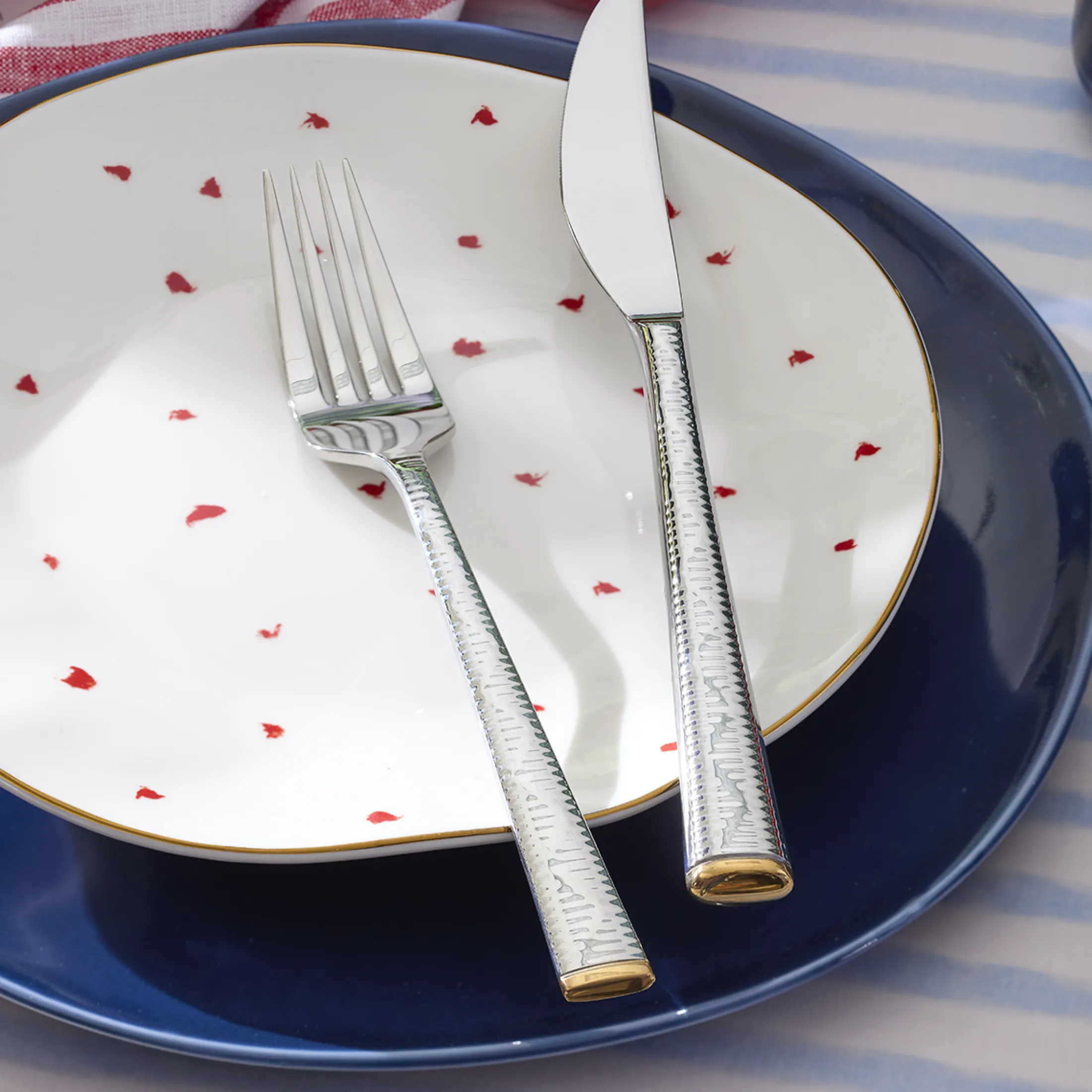Garnet Bay 4-Piece Dessert Set