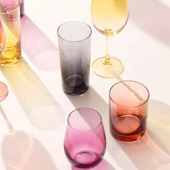 Golden Hour Highball Glasses, Set of 4