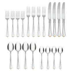 Golden Juilliard 20-Piece Flatware Set