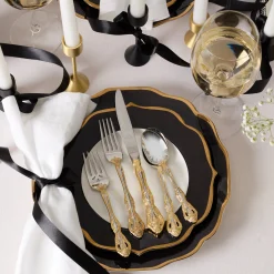 Golden Michelangelo 20-Piece Flatware Set