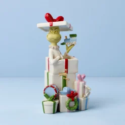Grinch Gets The Gifts Figurine