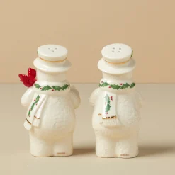 Happy Holly Days Snowmen Salt & Pepper Set