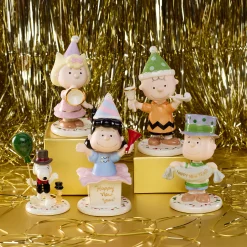 Happy New Year Charlie Brown 5-Piece Figurine Set