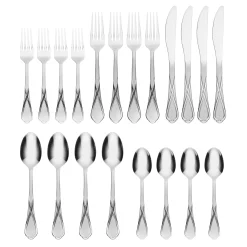 Heather Sand 20-Piece Flatware Set