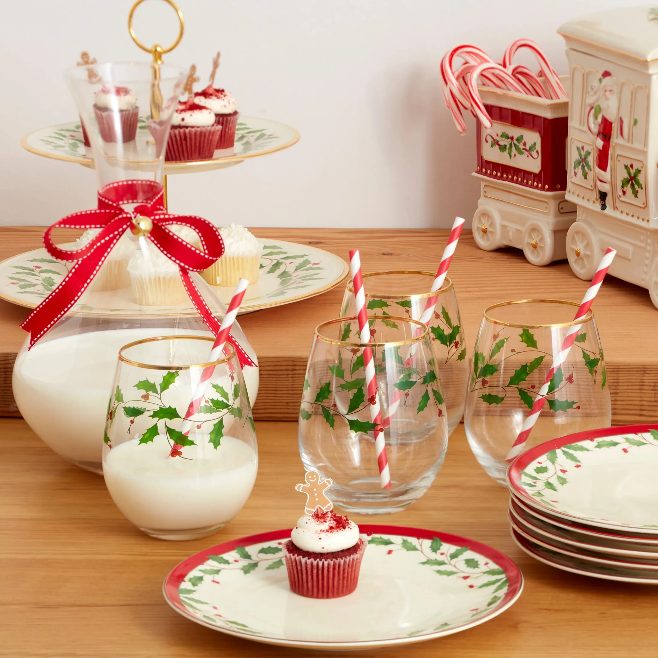 Holiday Accent Plates, Set of 6