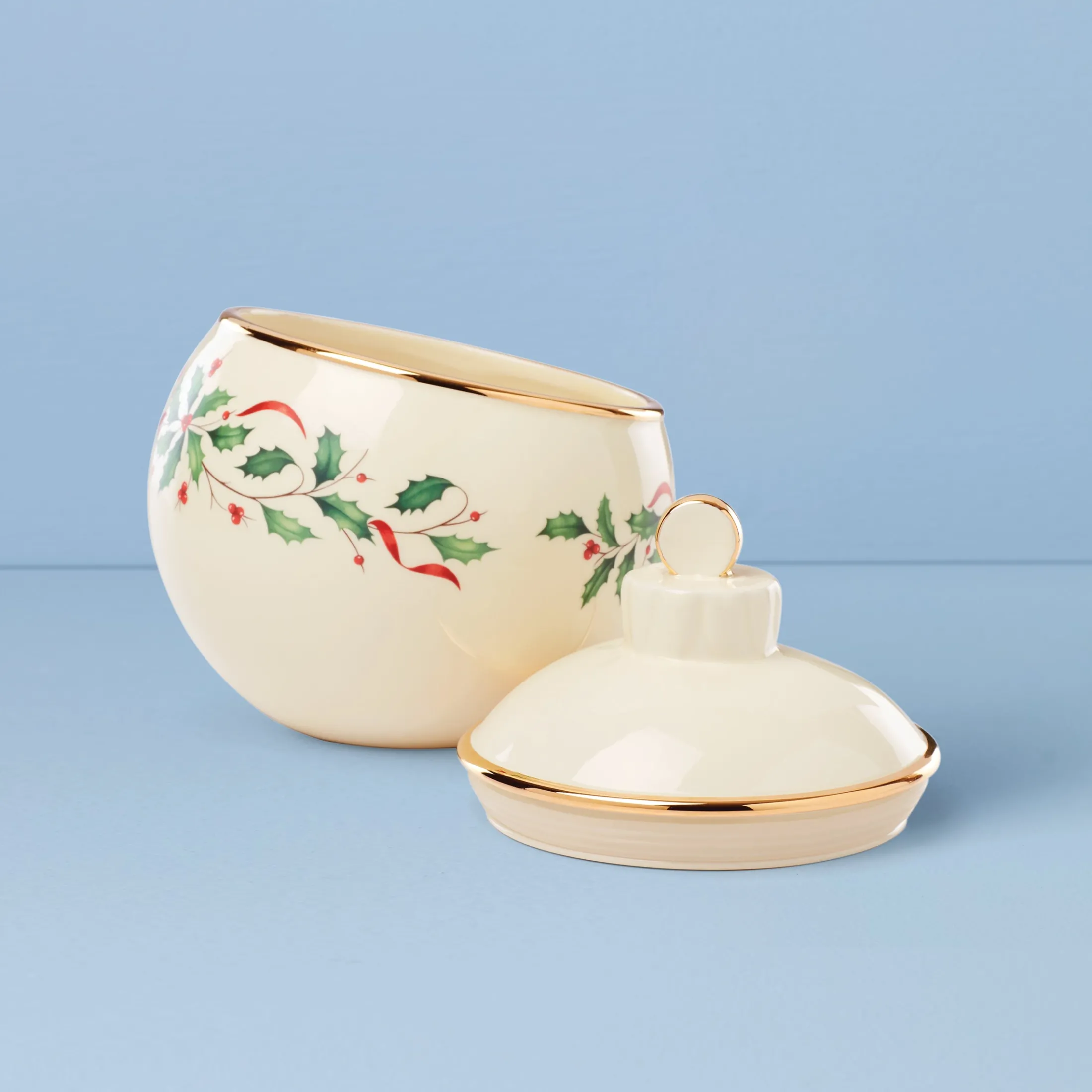Holiday Ornament Cookie Jar