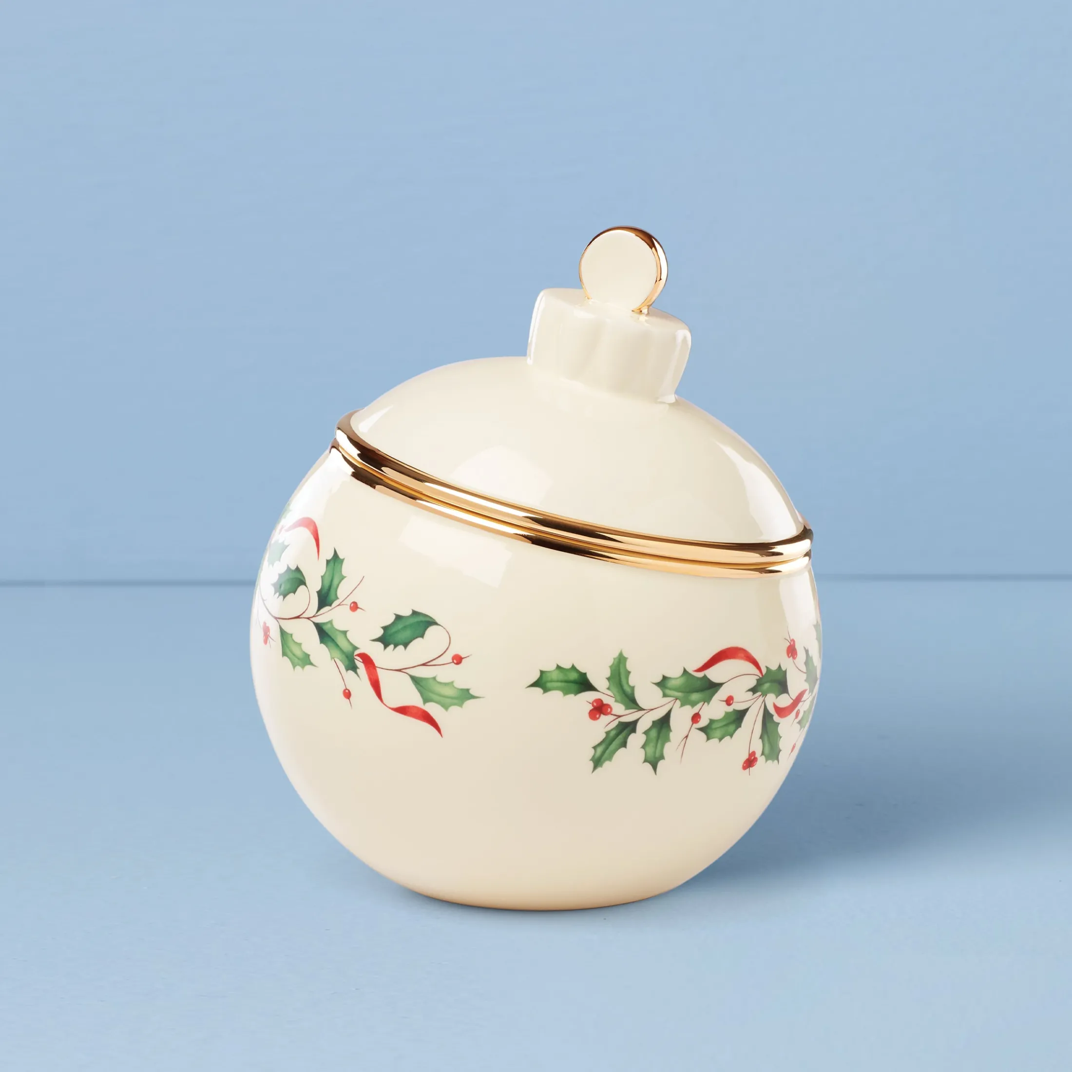 Holiday Ornament Cookie Jar