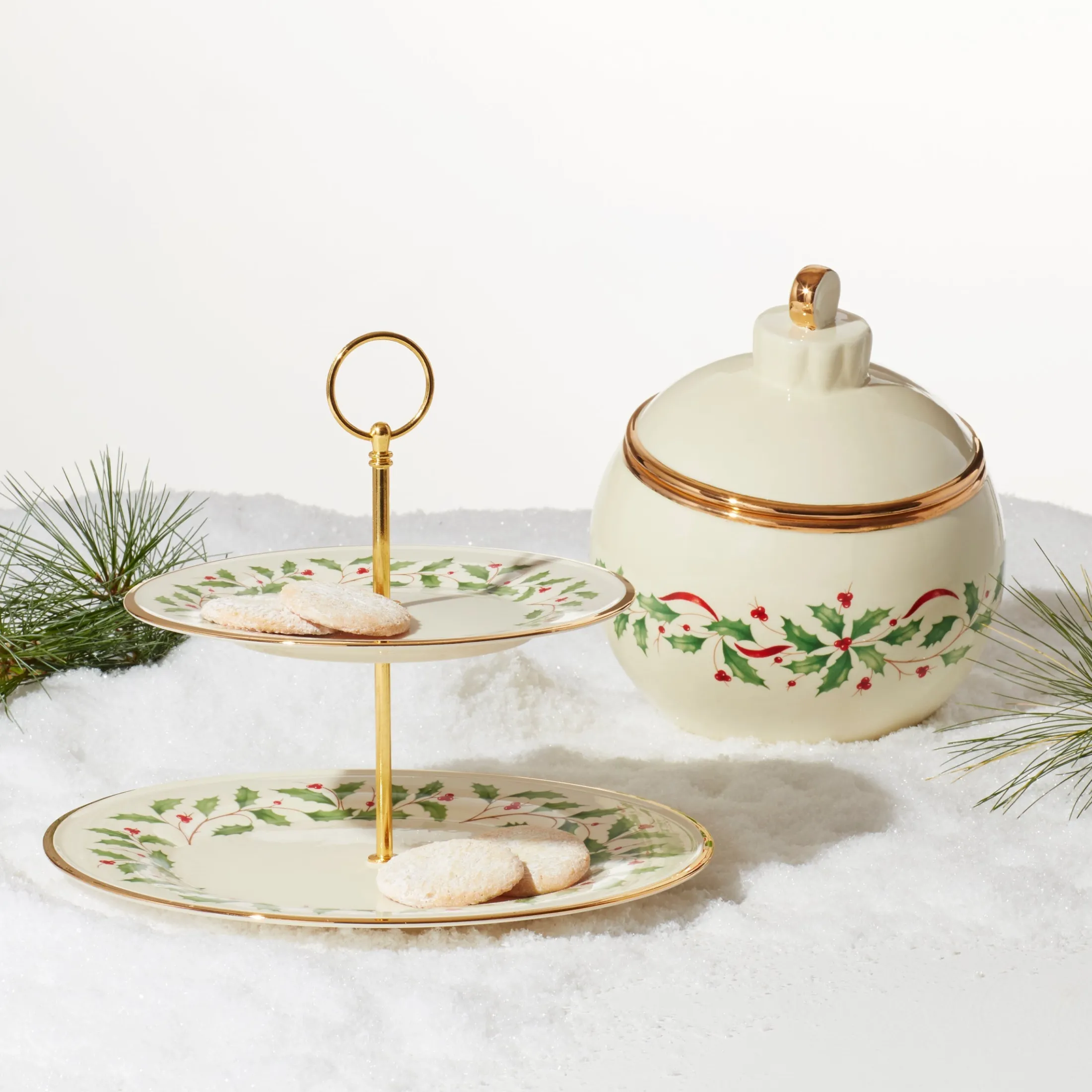 Holiday Ornament Cookie Jar