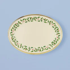 Holiday Oval Platter