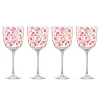 It's Raining Confetti Wine Glasses, Set of 4