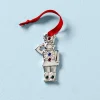Jeweled Soldier Charm Ornament
