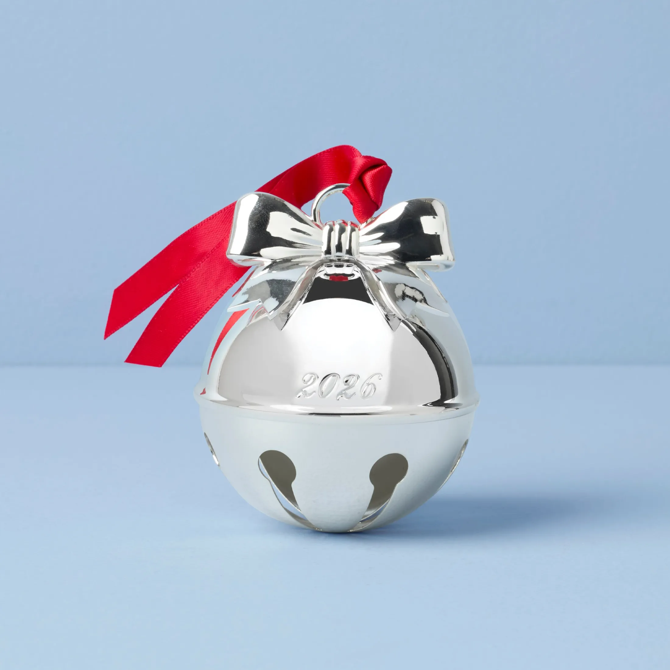 2026 Jingle Bell Silverplate Ornament