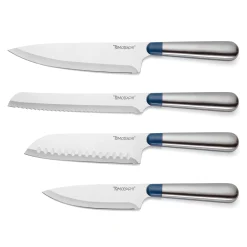 Keen Acacia 5-Piece Bristle Cutlery Block Set