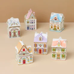 Lenox Spice Village 6-Piece Christmas Spice Jar Set