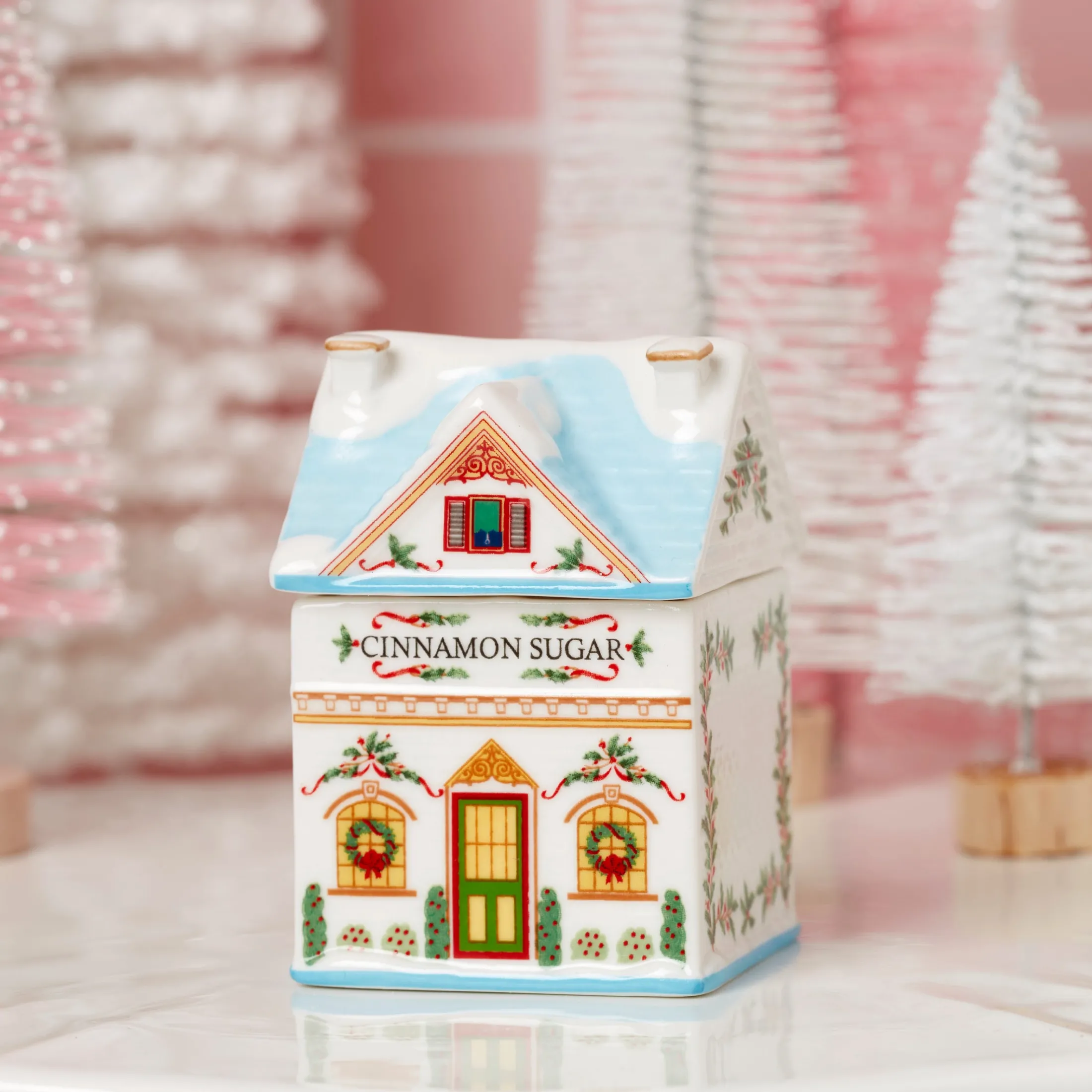 Lenox Spice Village 6-Piece Christmas Spice Jar Set