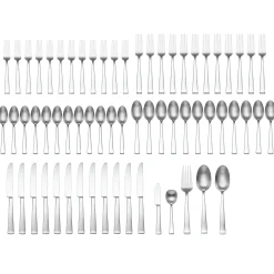Lewin Satin 65-Piece Flatware Set