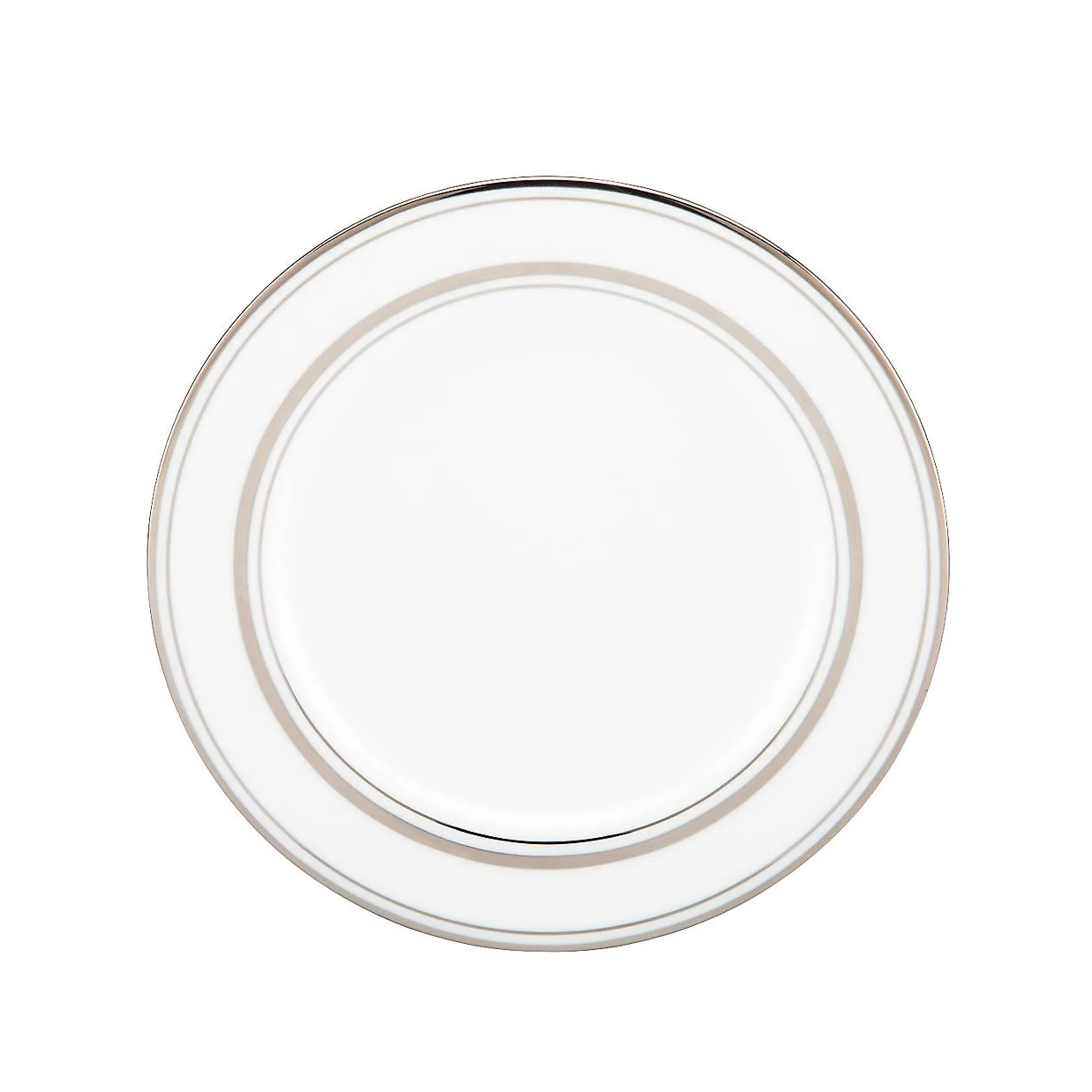 Library Lane Platinum Bread Plate