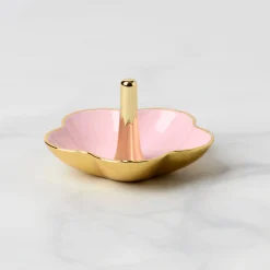Make It Pop Pink Metal Ring Dish