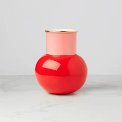 Make It Pop Warm Red Bouquet Vase