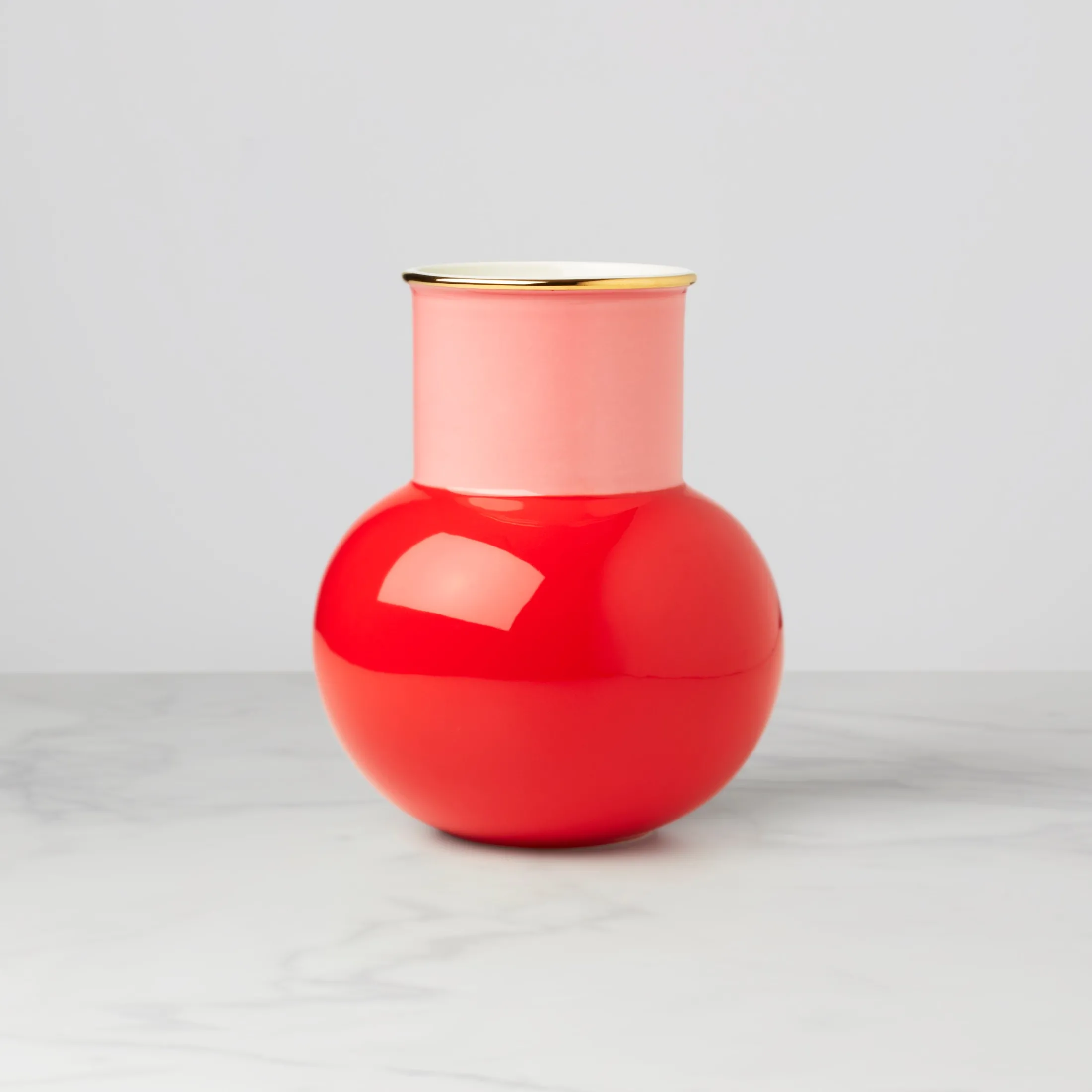 Make It Pop Warm Red Bouquet Vase