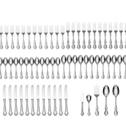 Mandolina 65-Piece Flatware Set