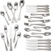 Melon Bud Frosted 45-Piece Flatware Set