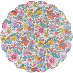 Meri Meri x Liberty Garden Party Large Plates, Set of 6